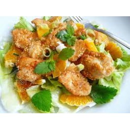 7. Zeleninový šalát s kuracím mäsom a olivami  ( 300g ) - 7